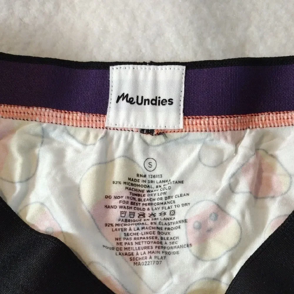 MeUndies Fun Candy Corn Print Boxer Briefs Size Small